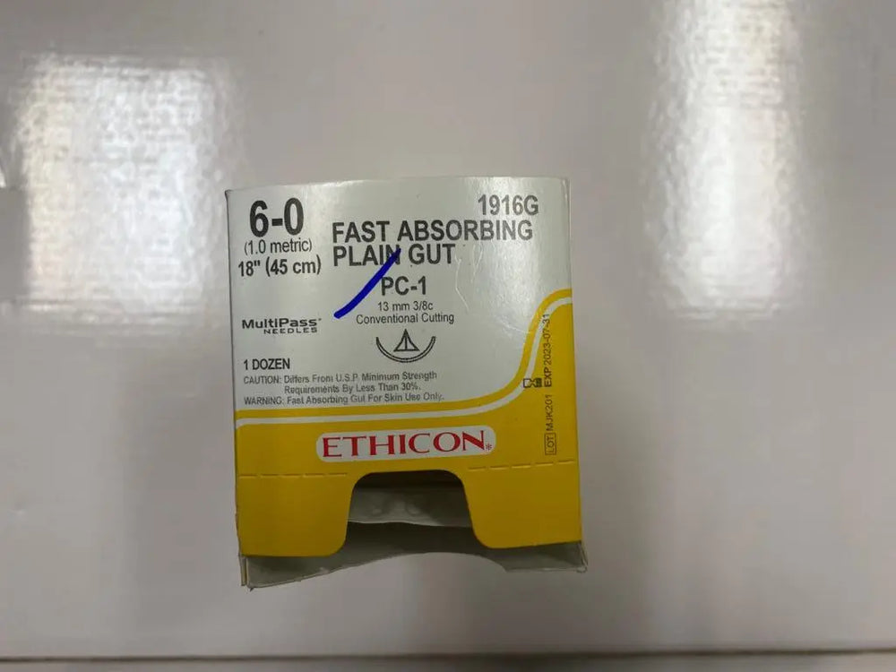 Ethicon Fast Absorbing Plain Gut PC-1