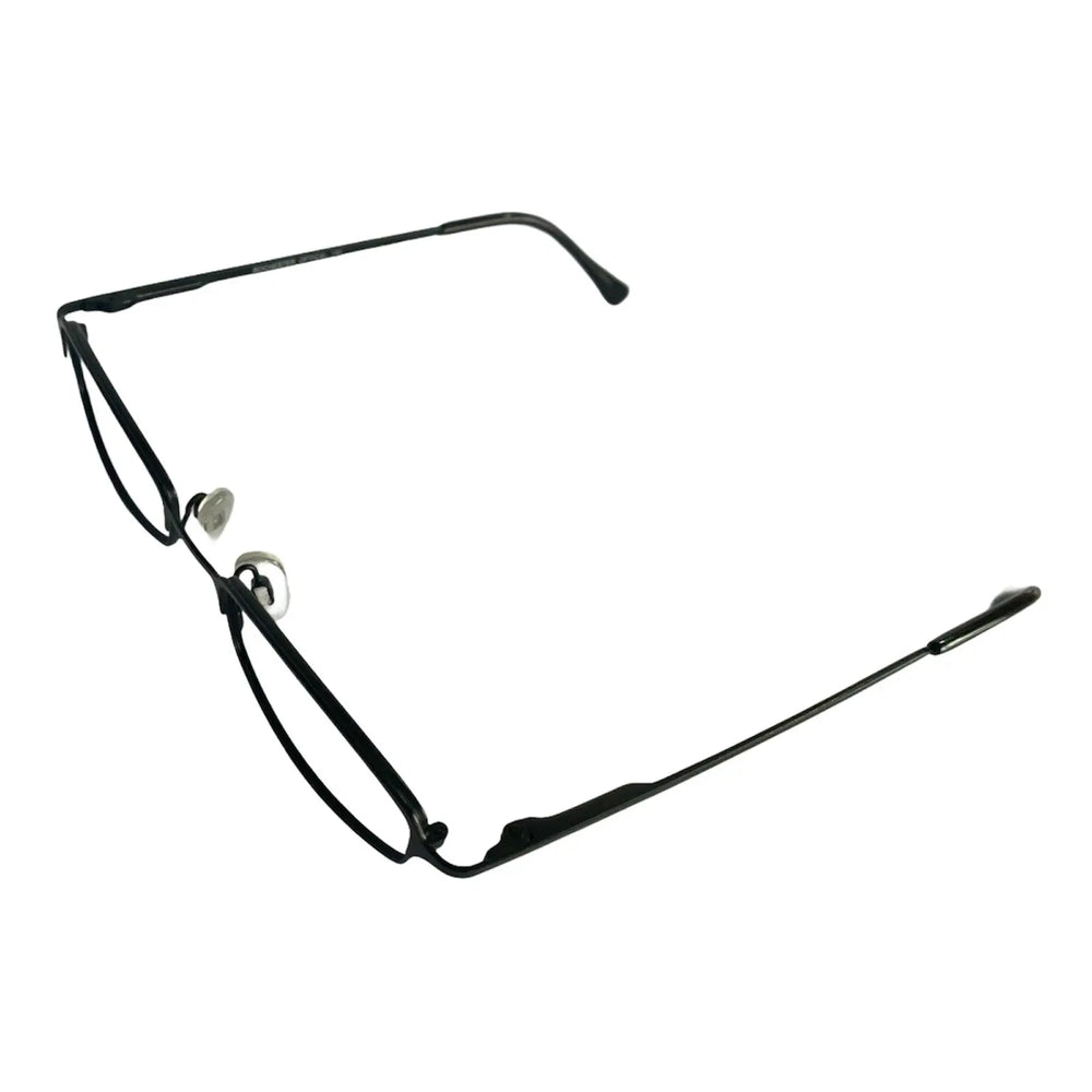 Rochester Encore Optical Matte Black Metal Eyeglasses Frame 140-45-18mm | KeeboMed