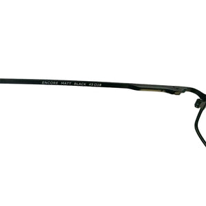 
                  
                    Rochester Encore Optical Matte Black Metal Eyeglasses Frame 140-45-18mm | KeeboMed
                  
                