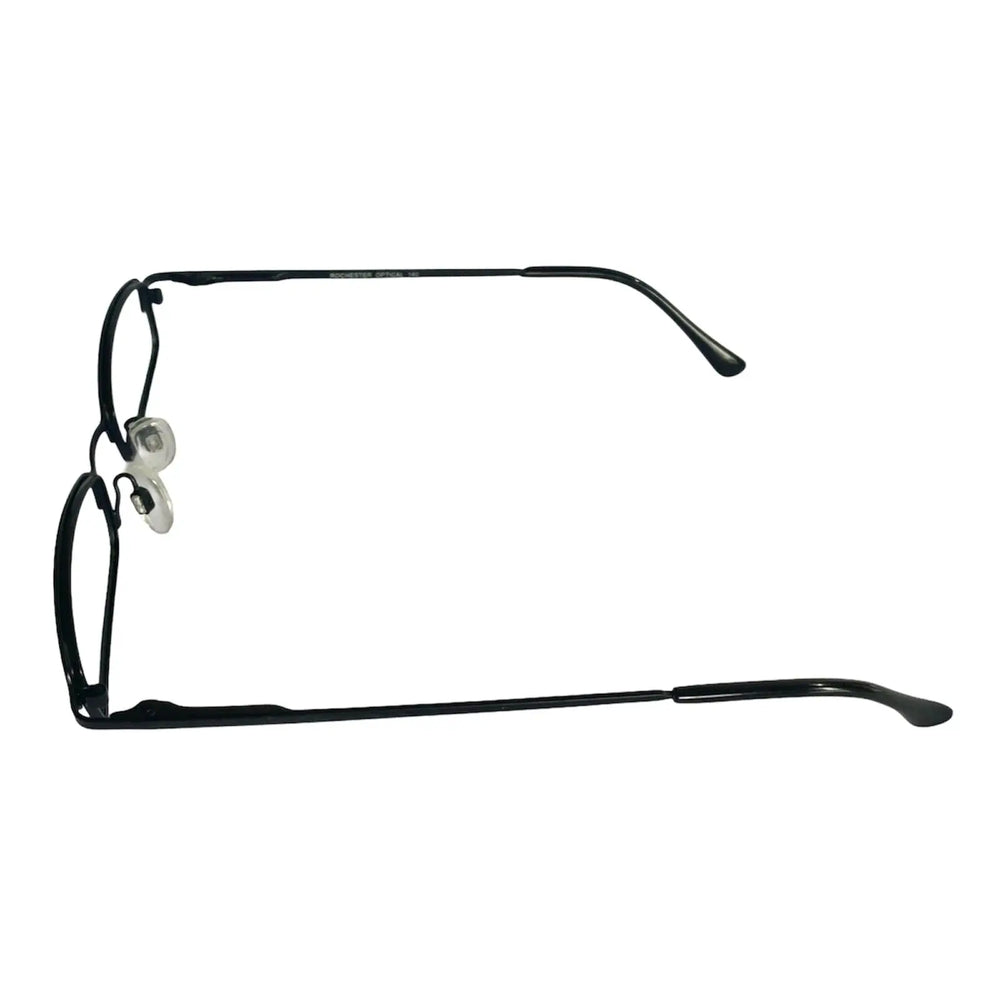 
                  
                    Rochester Encore Optical Matte Black Metal Eyeglasses Frame 140-45-18mm | KeeboMed
                  
                