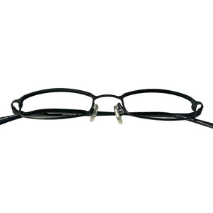 
                  
                    Rochester Encore Optical Matte Black Metal Eyeglasses Frame 140-45-18mm | KeeboMed
                  
                