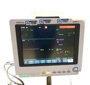 
                  
                    Mindray DPM 6 Patient Monitor on Portable Trolley | KeeboMed Used  Patient Monitors
                  
                