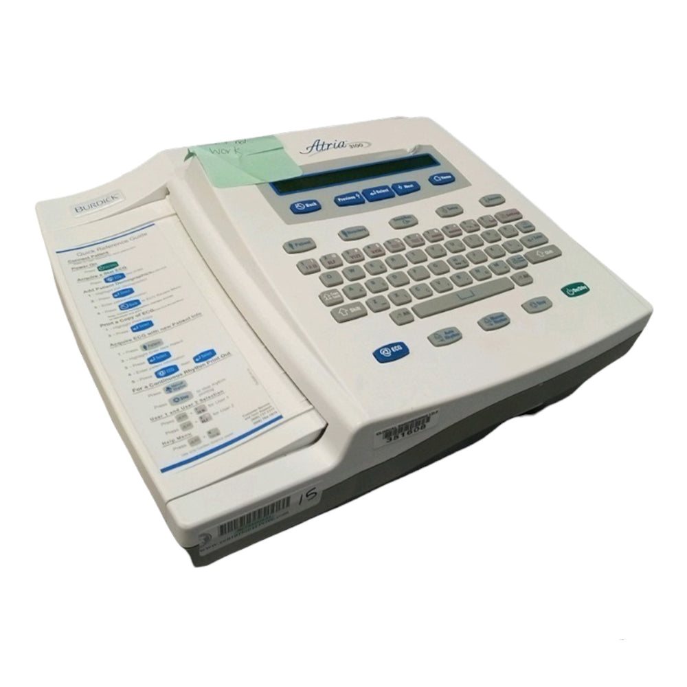 Burdick Atria 3100 Interpretive ECG/EKG Electrocardiogram Machine | KeeboMed