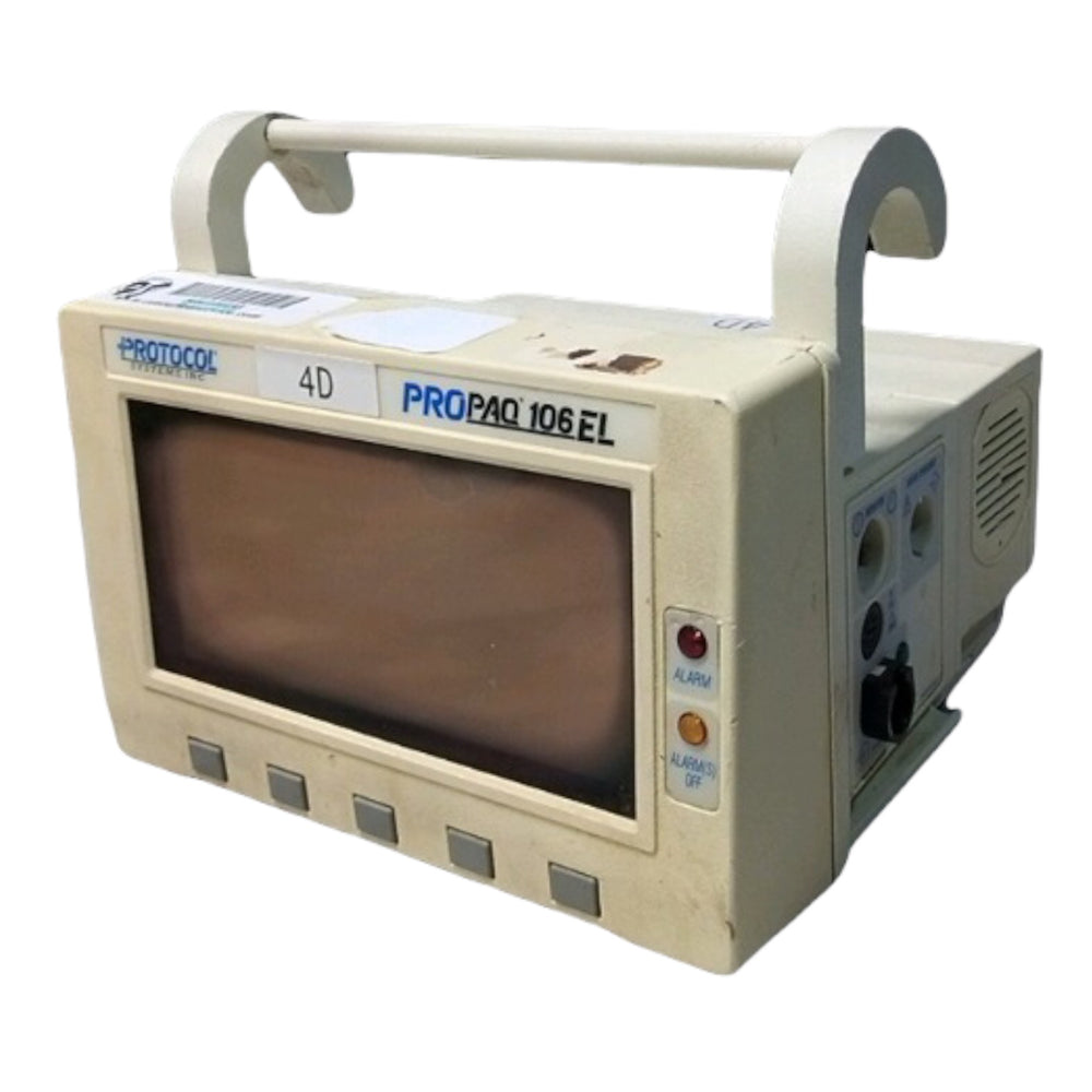 Used Protocol System Propaq 106 EL Patient Monitor for sell | KeeboMed Used Medical Equipment Patient Monitors