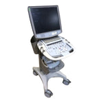 Zonare Z One Portable Ultrasound Machine Used With Trolley | KeeboMed