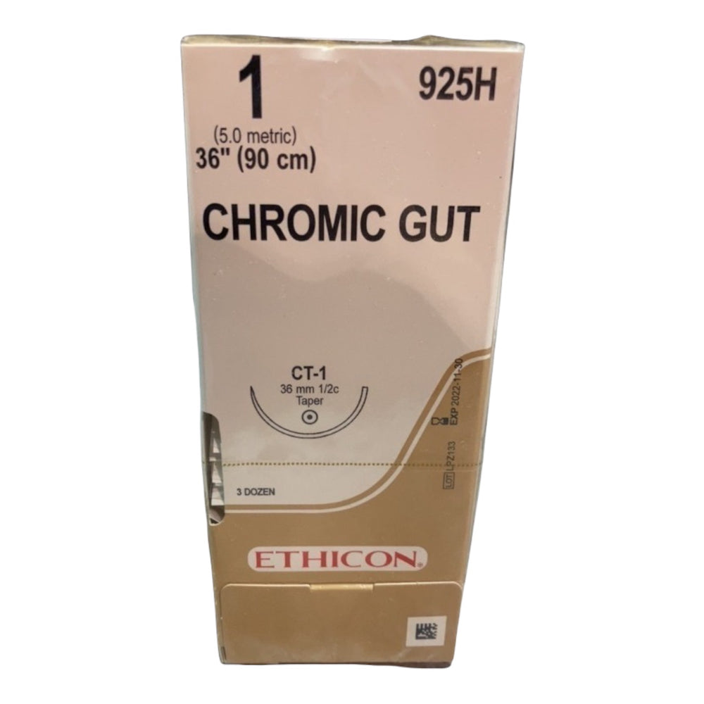 
                  
                    Ethicon Absorbable Chromic Gut Size 1 Sutures | KeeboMed
                  
                