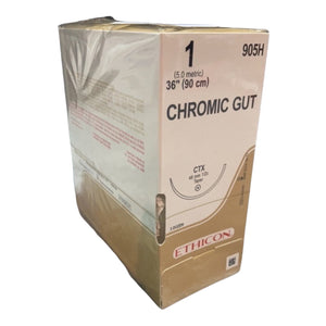 
                  
                    Ethicon Absorbable Chromic Gut Size 1 Sutures CTX 44mm | KeeboMed
                  
                