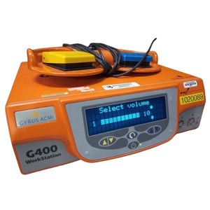 
                  
                    Used Gyrus ACMI G400 PK Technology G400 Generator with Footswitch for Sale | KeeboMed Used Medical Equipment
                  
                