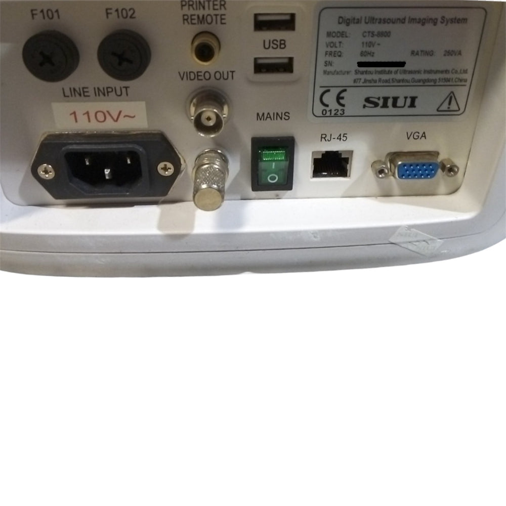 
                  
                    SIUI CTS-8800 Ultrasound Machine With 4 Probes | KeeboMed
                  
                