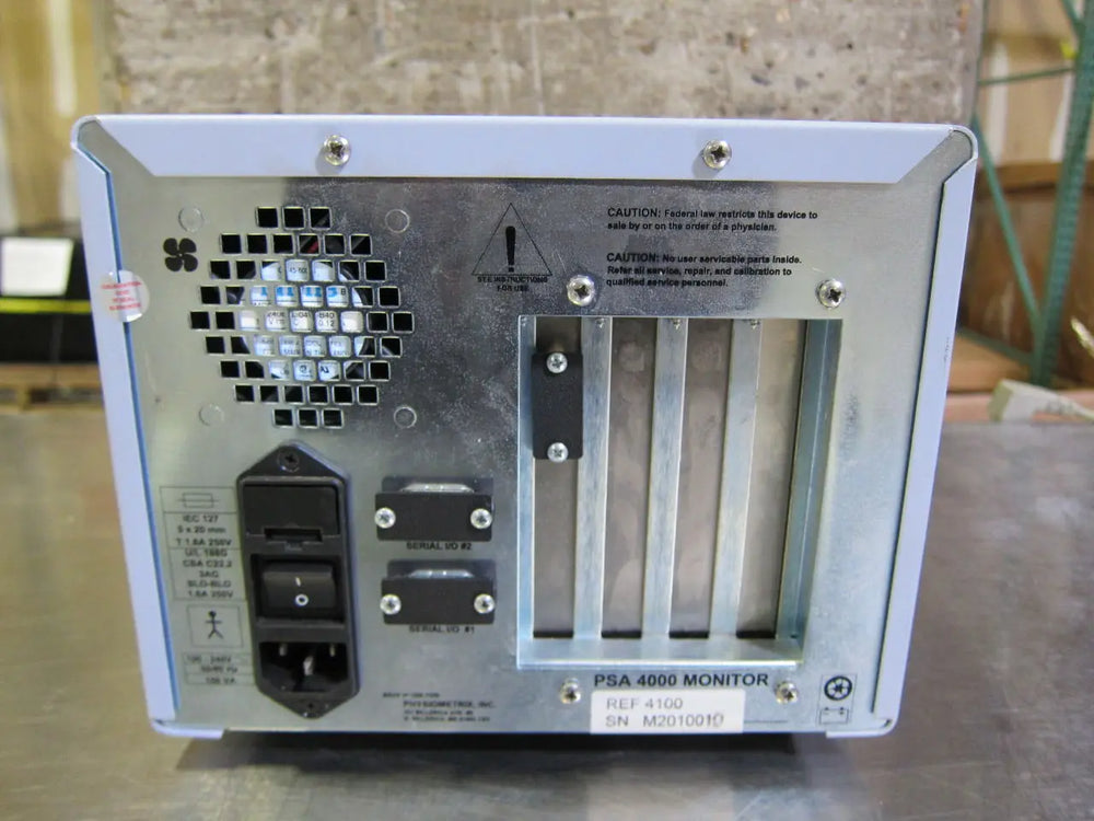 
                  
                    Physiometrix PSA 4000 Monitor
                  
                