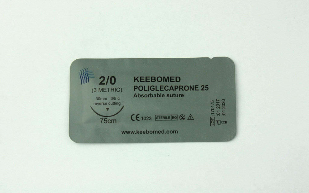 
                  
                    Lot of 10 Boxes - Poliglecaporone 25 | KeeboMed Surgical Sutures
                  
                