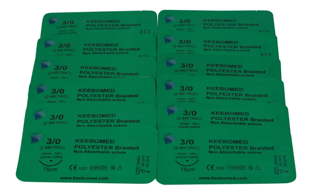 
                  
                    Surgical Sutures Polyester Braided | KeeboMed Sutures
                  
                