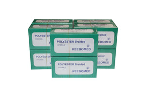 
                  
                    Lot of 10 Boxes Surgical Sutures Polyester Braided | KeeboMed
                  
                