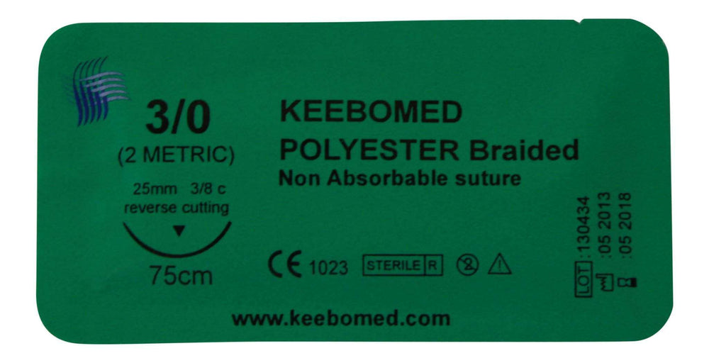 
                  
                    Surgical Sutures Polyester Braided | KeeboMed Sutures
                  
                
