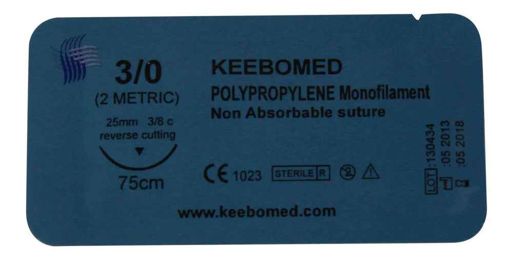 
                  
                    Polypropylene Monofilament Surgical Suture | KeeboMed
                  
                