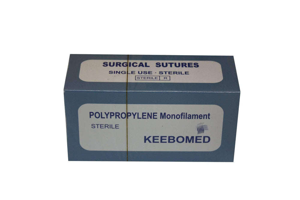 
                  
                    Lot of 50 Boxes - Surgical Sutures Polypropylene Monofilament | KeeboMed
                  
                