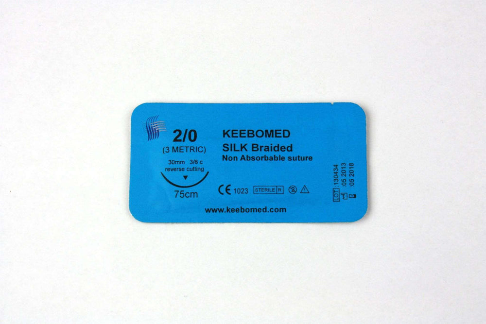 
                  
                    Lot of 50 Boxes - Surgical Sutures Silk Braided | KeeboMed
                  
                