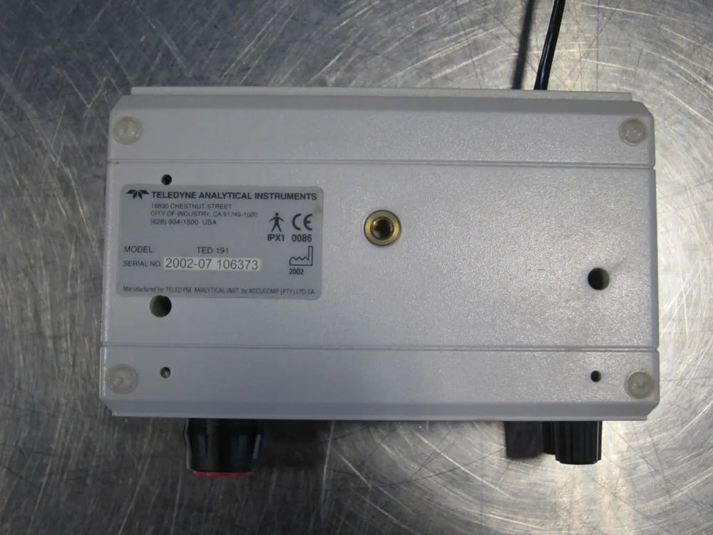 
                  
                    Teledyne TED 191 Oxygen Monitor
                  
                