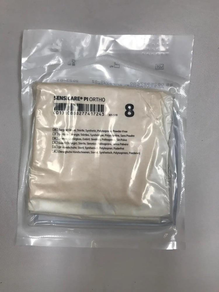 
                  
                    Medline MSG9480 Sensicare PI Ortho Surgical Gloves Size 8 | KeeboMed
                  
                