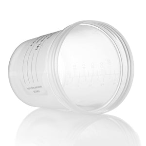 
                  
                    Sterile Specimen Cups [10 Count] 4oz Clear Urine Cup with Leak Proof Screw On Li
                  
                