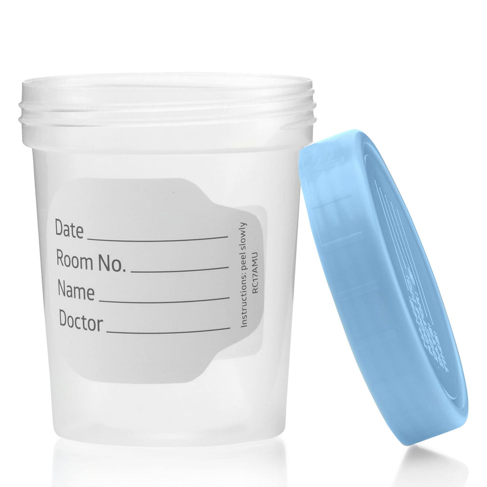 
                  
                    Sterile Specimen Cups [10 Count] 4oz Clear Urine Cup with Leak Proof Screw On Li
                  
                