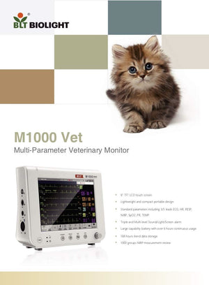 
                  
                    BLT M1000Vet Veterinary Multi Parameter Monitors
                  
                