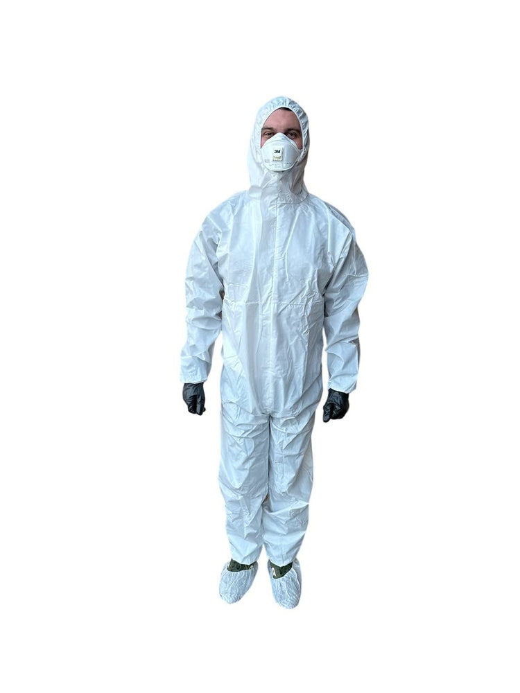 
                  
                    keebomed Hazmat suit, Chemical Protective Coverall, Category III, Type A, Microp
                  
                