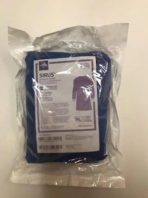
                  
                    Medline DYNJP2402 Sirus Surgical Gown Level 3 Size XL | KeeboMed
                  
                