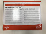 Medline MSG2370 Triumph Micro Surgical Gloves Size 7 | KeeboMed