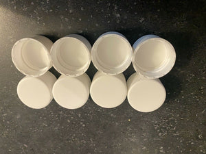 
                  
                    Serration lined white caps, 24/410 box of 5000, diameter 1 inch, 24mm
                  
                