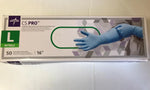 Medline CS16L CS Pro Nitrile Exam Gloves Extended Cuff 16" Large | KeeboMed