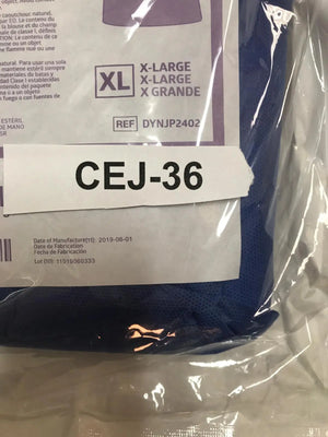 
                  
                    Medline DYNJP2402 Sirus Surgical Gown Level 3 Size XL | KeeboMed
                  
                