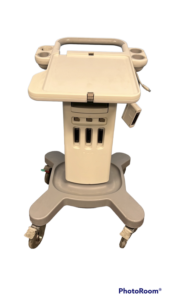 Cart for Philips CX50 Ultrasound Machine with triple probe connector