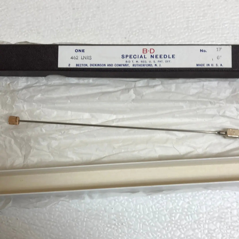 
                  
                    B-D Special Needle 462 LNRS 6” | KeeboMed Medical Supplies
                  
                