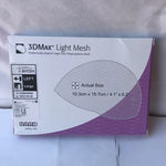 Anatomically-shaped Large Pore Polypropylene Mesh 4.1" x 6.2"