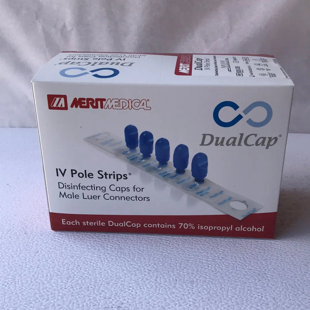 
                  
                    Merit Medical DualCap IV Pole Strips 600-DB | KeeboMed Medical Supplies
                  
                