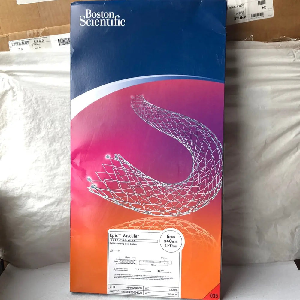 Boston Scientific H74939200064020 Epic Vascular Self Expanding Stent System 6mm x40mm 120cm | KeeboMed Medical 