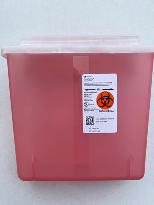 
                  
                    Covidien SharpSafety Sharps Container | KeeboMed
                  
                