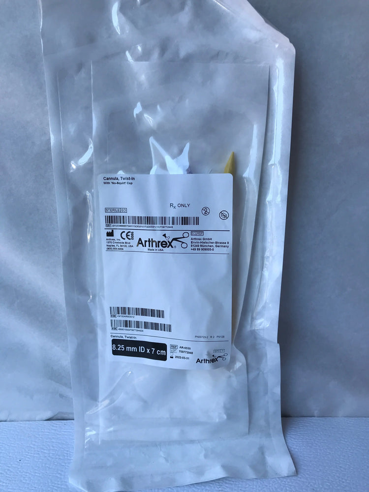 Arthrex AR-6530 Twist-In Cannula 8.25 mm ID x 7 cm | KeeboMed