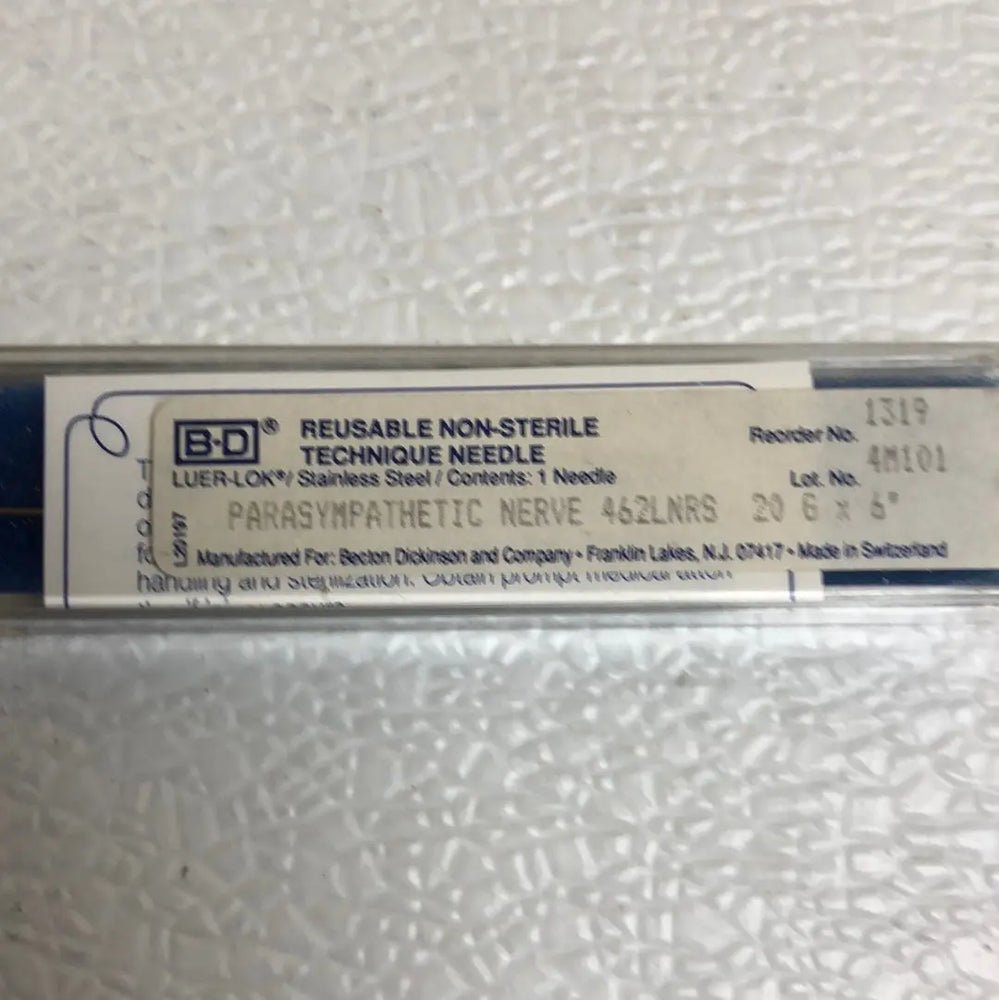 
                  
                    BD Parasympathetic Nerve 462LNRS Needle | KeeboMed Surgical Needles 
                  
                