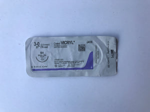 
                  
                    ETHICON J416 Coated VICRYL Suture 3-0  27” Sterile, Synthetic Absorbable Suture | KeeboMed 
                  
                