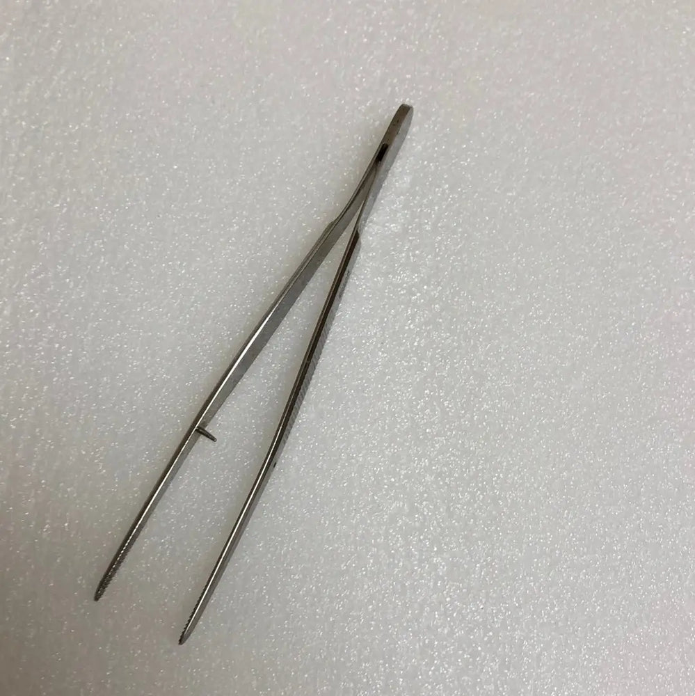 
                  
                    Preowned Sklar Forceps 5 3/4” Stainless Steel Serrated Iris Eye | KeeboMed Surgical Instruments
                  
                