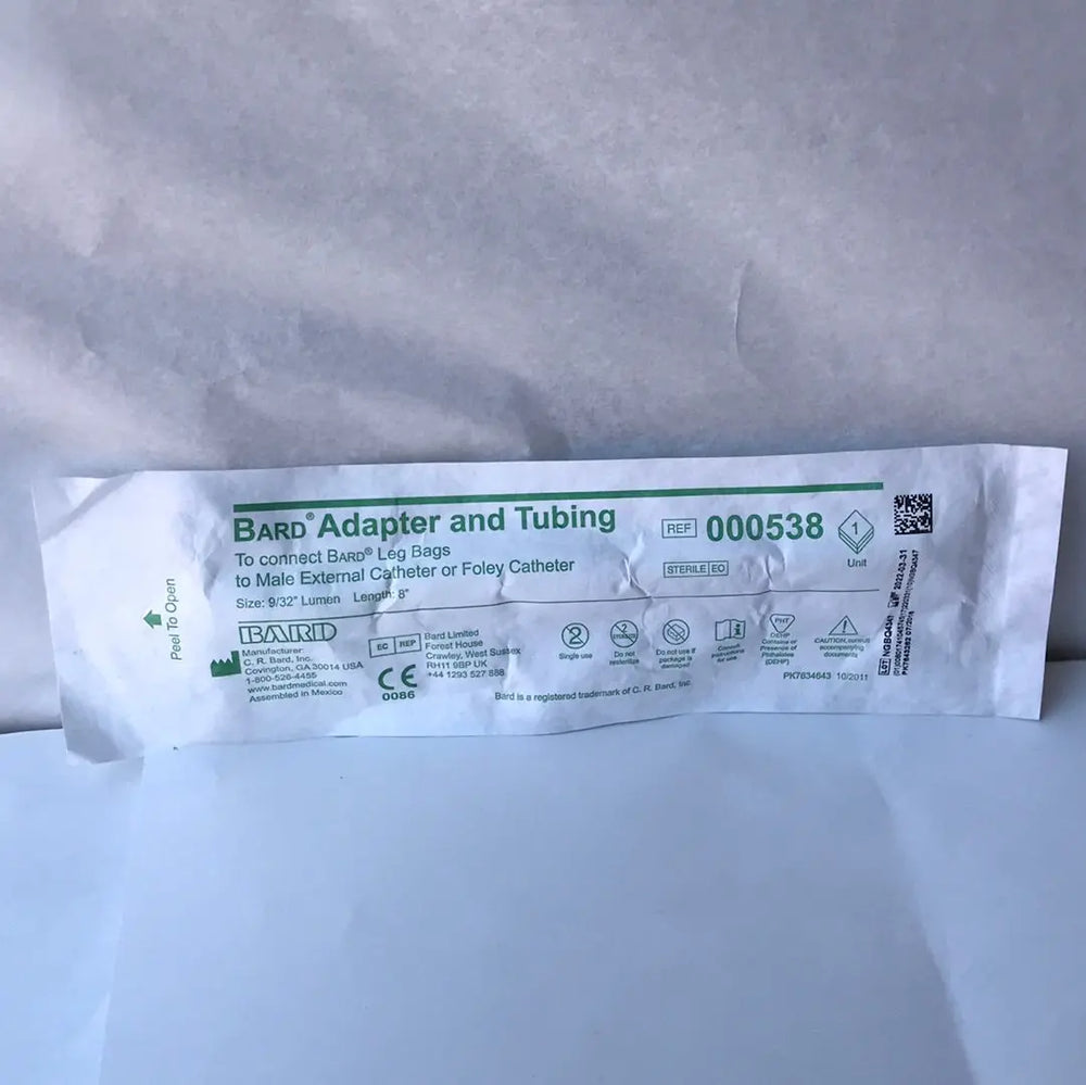 BARD 000538 Adapter and Tubing | KeeboMed Medical Disposables