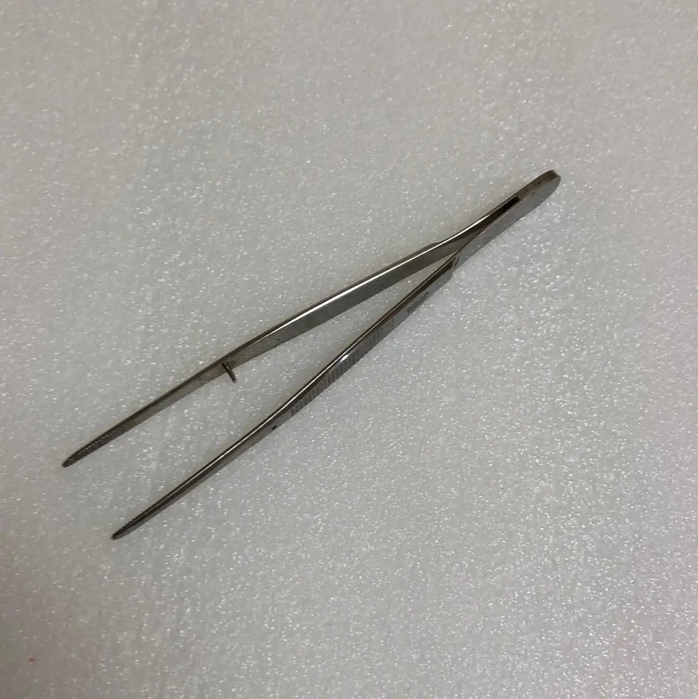 Sklar Forceps 5 3/4” Stainless Steel Serrated Iris Eye | KeeboMed Surgical Instruments