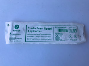 Puritan Sterile Foam Tipped Applicators REF 25-1906-10PF, Sterile, Single Use | KeeboMed Medical Disposables