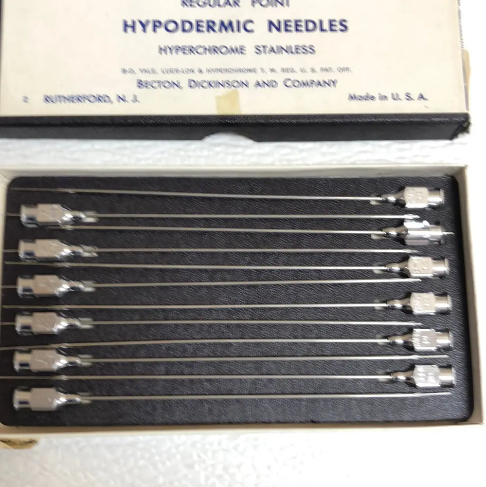 
                  
                    B-D Yale Luer-Lok Regular Point Hypodermic Needles 4” | KeeboMed Medical Supplies
                  
                
