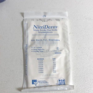 
                  
                    NitriDerm Nitrile Powder Free Sterile Surgical Gloves 7
                  
                