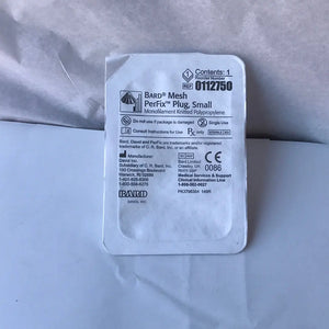 
                  
                    BARD 0112750 Mesh PerFix Plug Small | KeeboMed Medical Disposables
                  
                