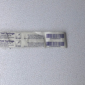 
                  
                    Becton Dickinson 1mL Syringe 309659 Tuberculin Slip Tip | KeeboMed
                  
                