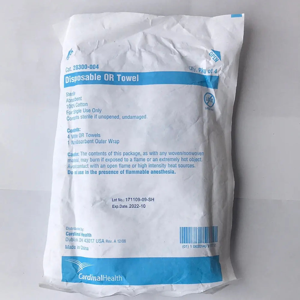 Cardinal Health 28300-004 Disposable OR Towel | KeeboMed Medical Supplies